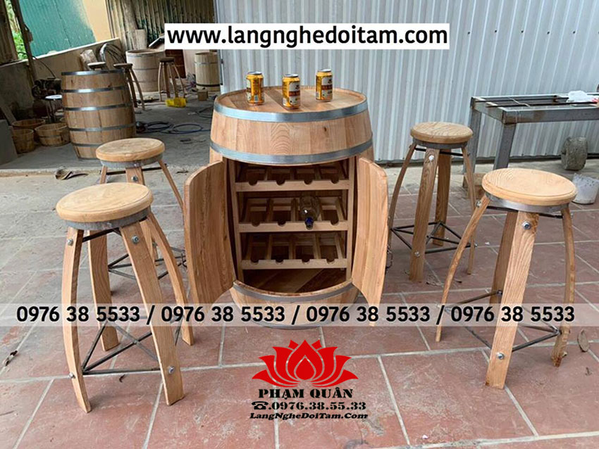 Đơn vị chuyên cung cấp bàn ghế gỗ trang trí cho quán bar nhà hàng