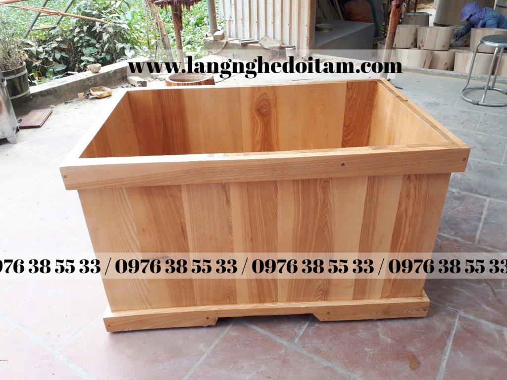 mua bồn tắm gỗ sồi tại hà nội