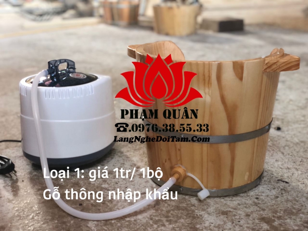 Bán thùng gỗ xông đầu dưỡng sinh